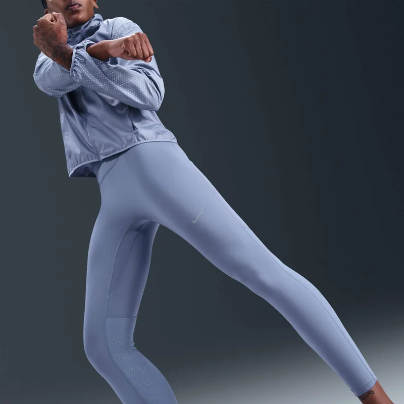 Nike Blue Women's Tempo Dri-FIT 7/8 Leggings for Women | Best Price UAE